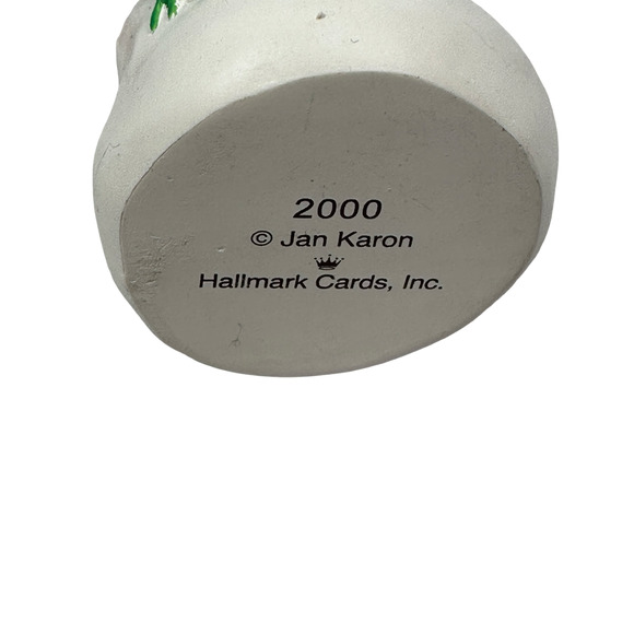 Vintage Hallmark Jan Karon Christmas Snowman Ornament Y2K Holiday Lot of 2 READ - Picture 6 of 9